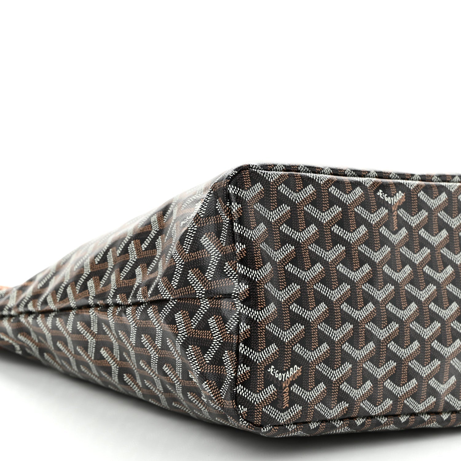Goyardine Boheme Hobo Black Gold