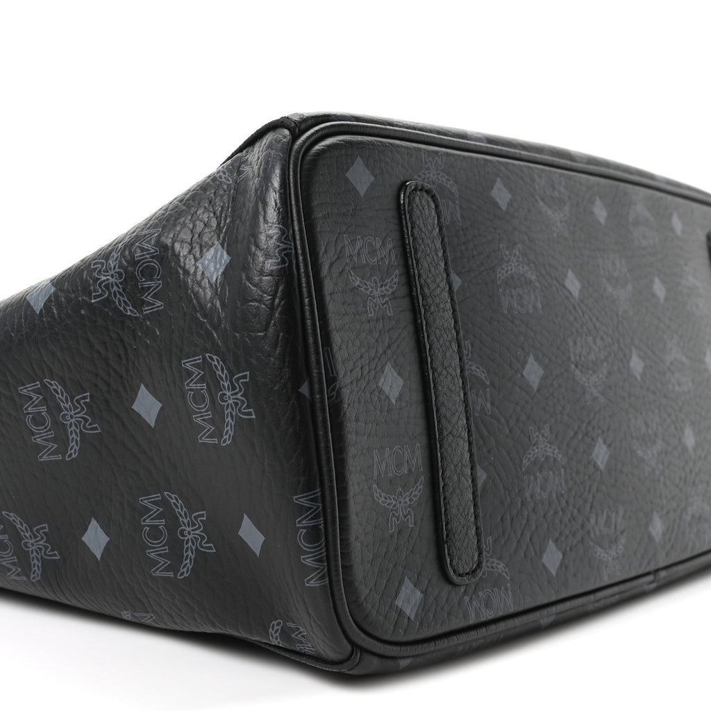 Visetos Medium Liz Reversible Shopper Tote Black