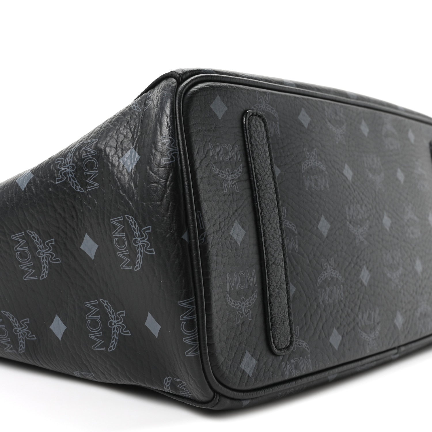 Visetos Medium Liz Reversible Shopper Tote Black