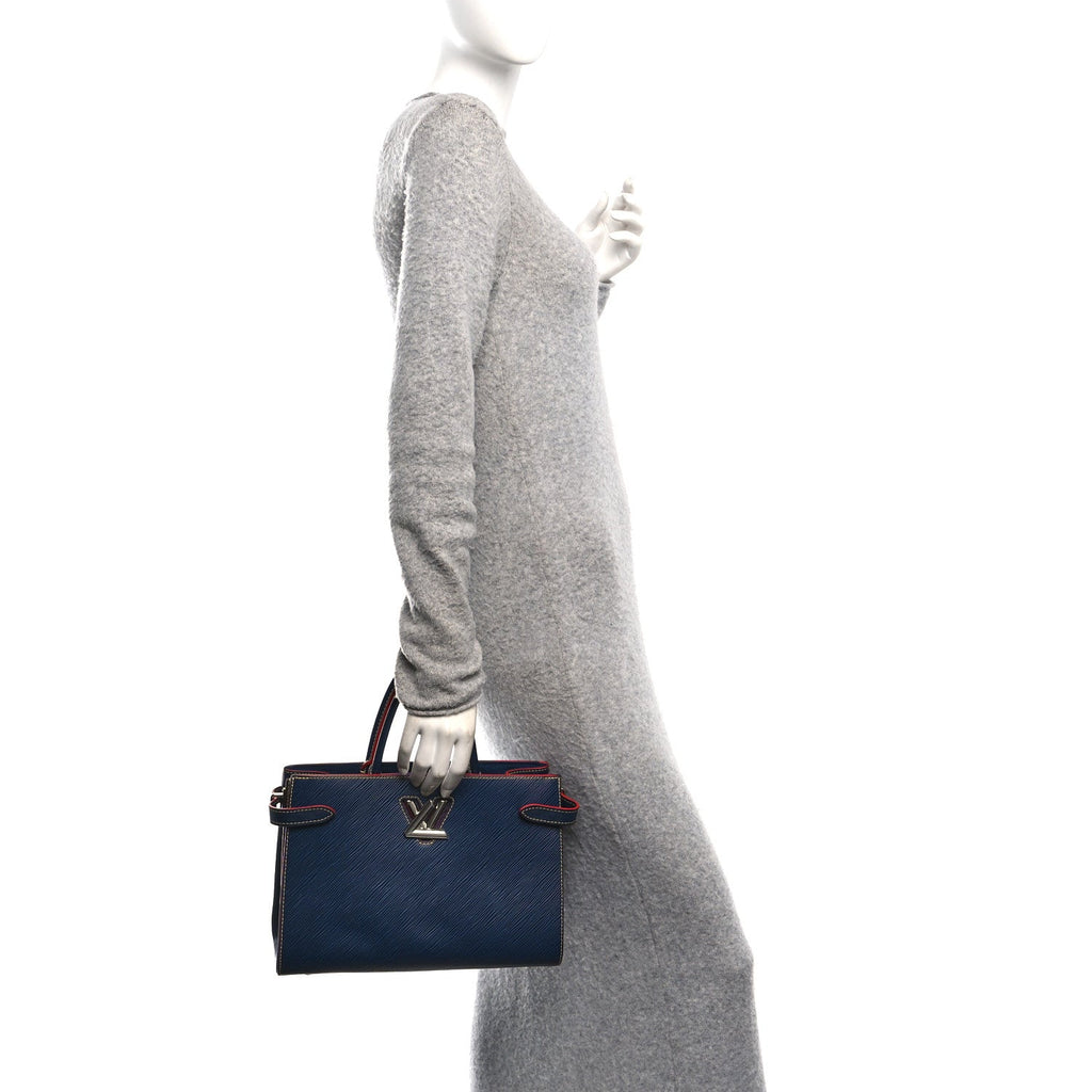 Epi Twist Tote Indigo