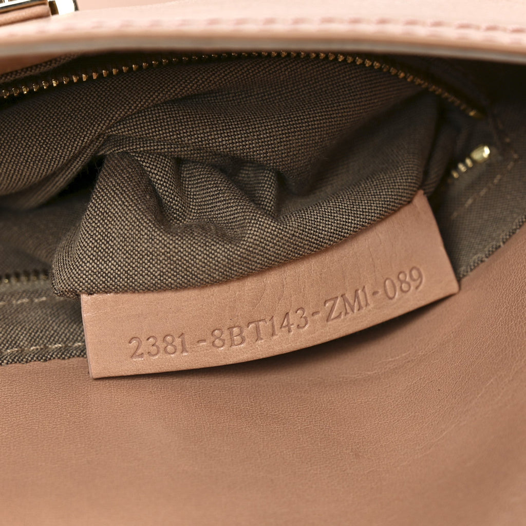 Vitello Acqua Maxi Baguette Shoulder Bag Lilla