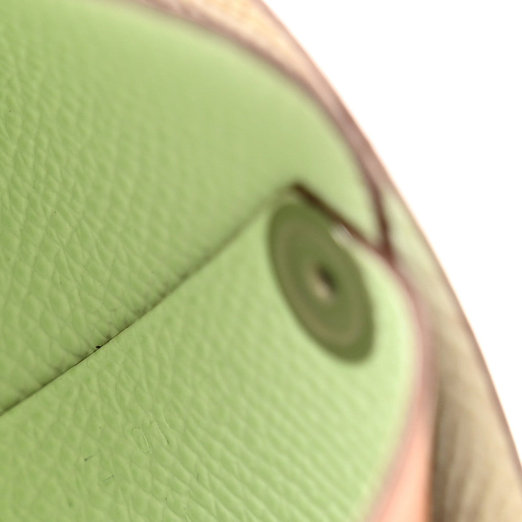 Epsom Bastia Verso Coin Purse Gold Vert Fizz