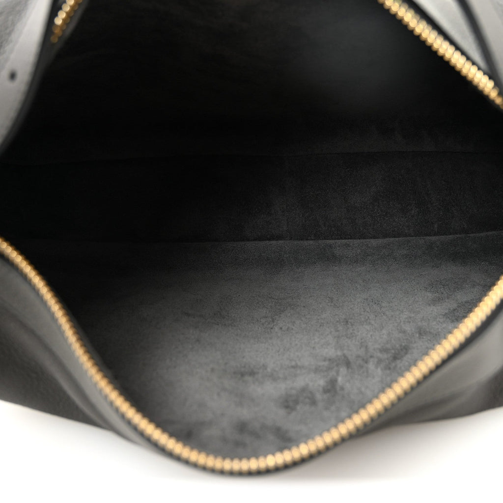 Supple Calfskin Medium Romy Shoulder Bag Grey