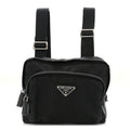Tessuto Nylon Montagna Harness Bag Black