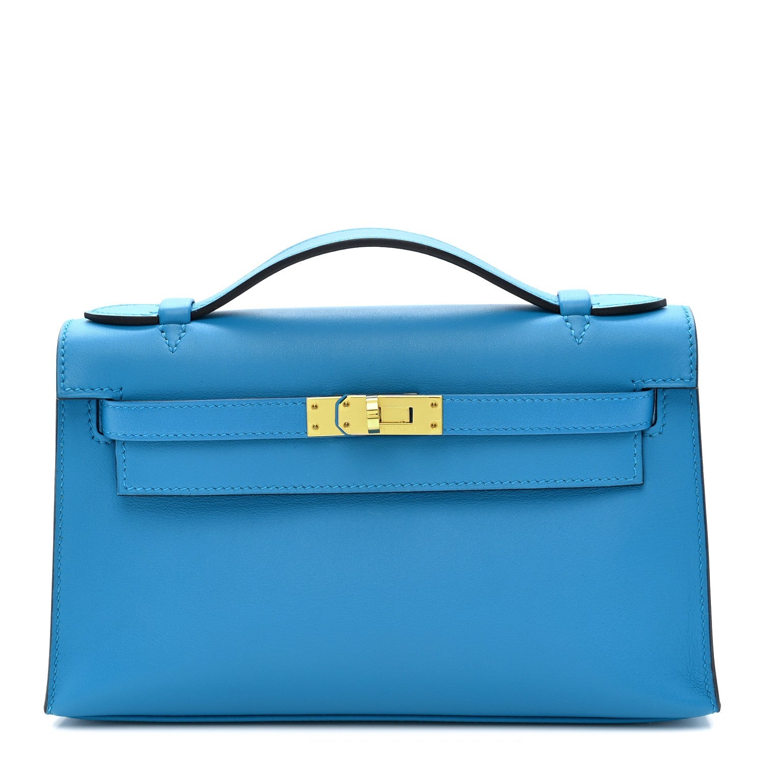 Swift Kelly Pochette Clutch Bleu Frida