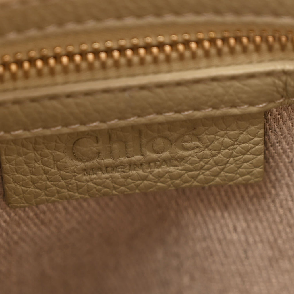 Calfskin Braided Medium Marcie Double Carry Slate Green
