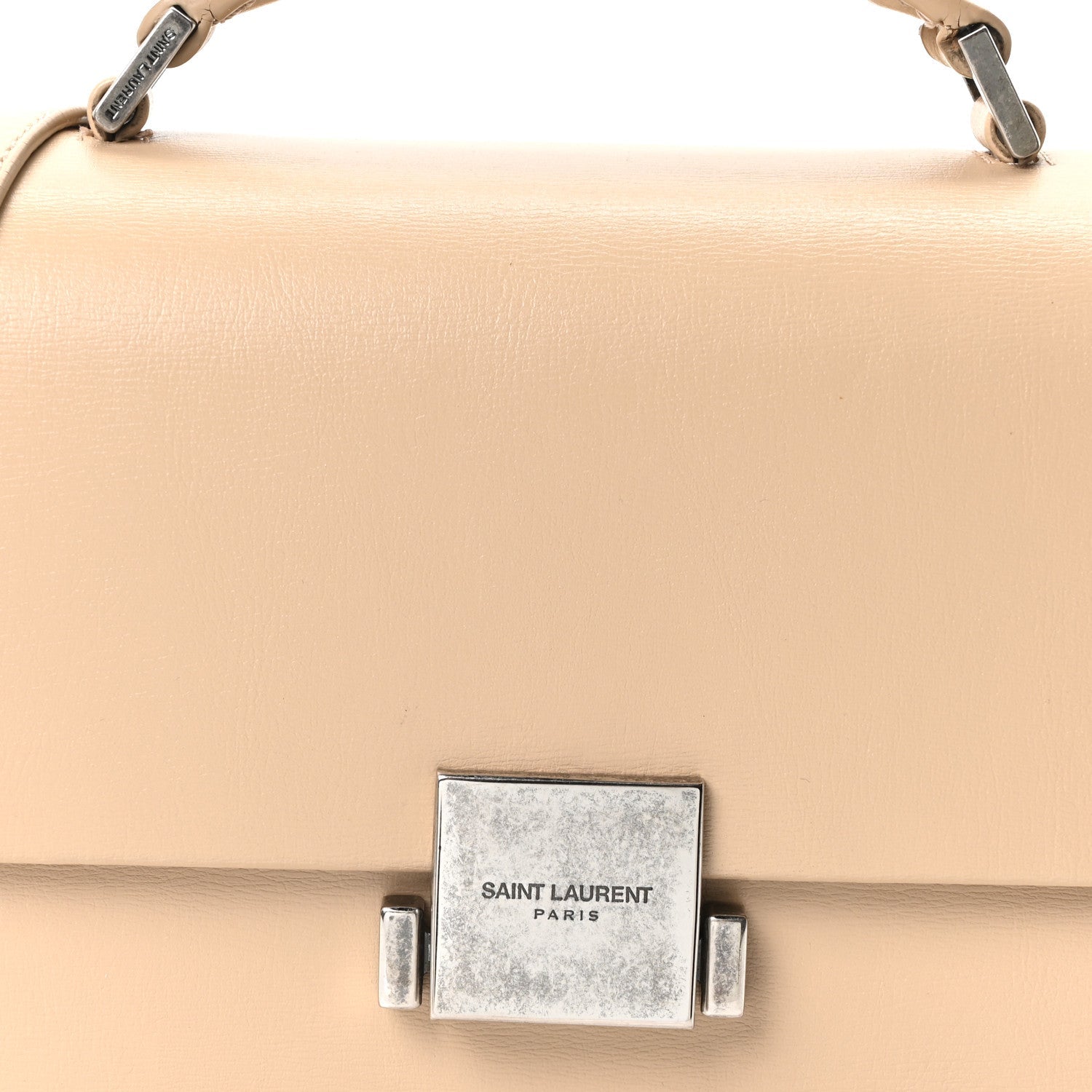 Calfskin Medium Bellechasse Satchel Beige