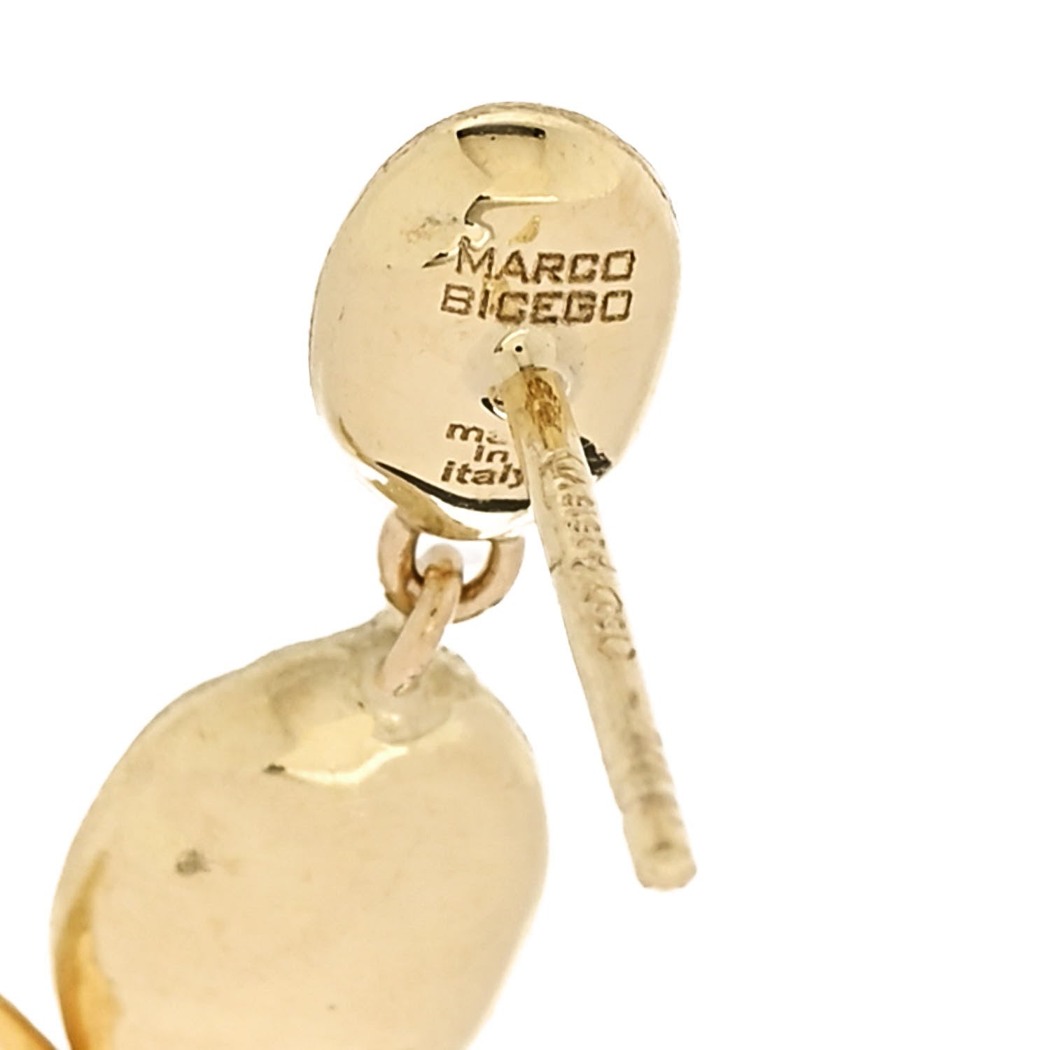 18K Yellow Gold Siviglia Triple Drop Earrings