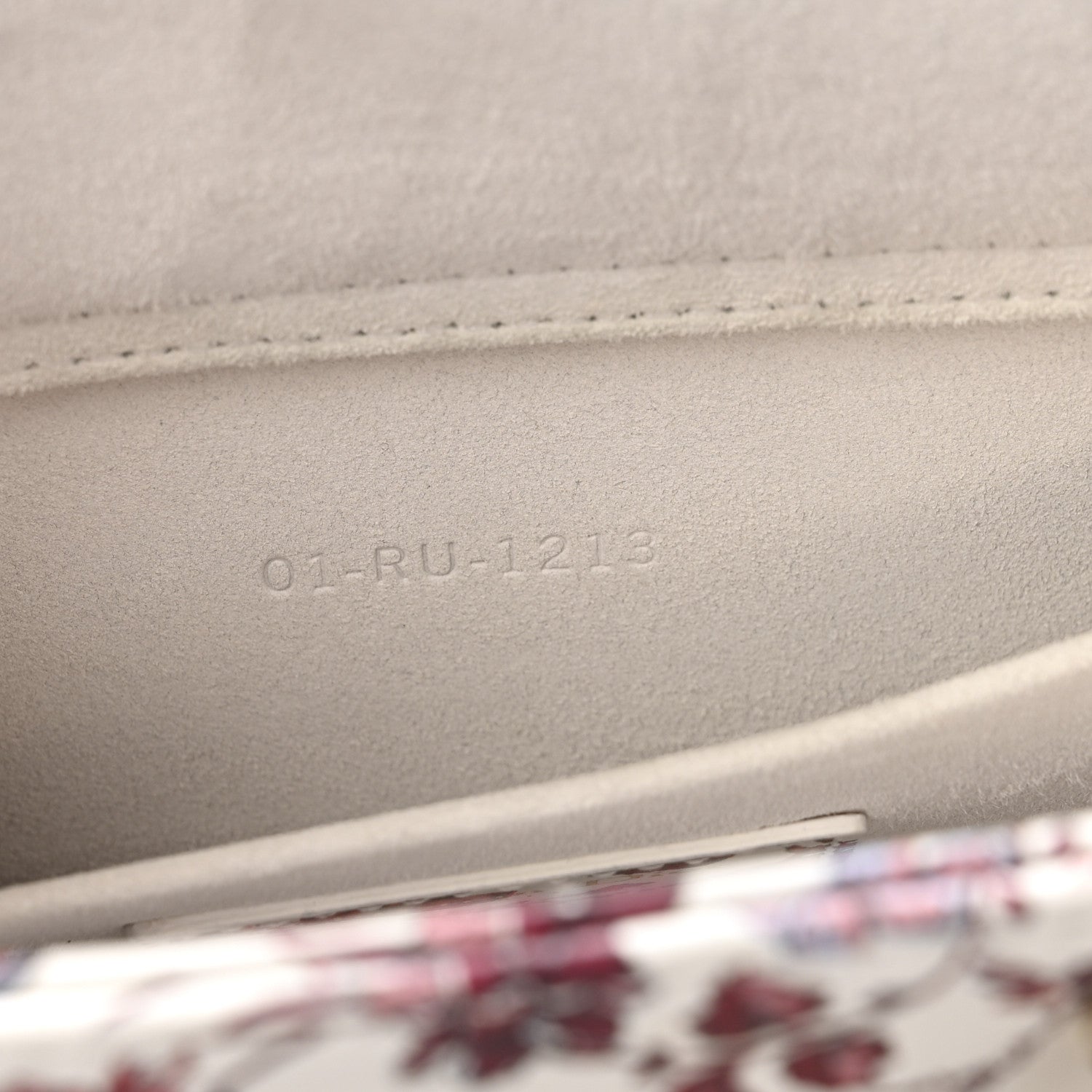 Calfskin Le Coeur Des Papillons Small Lady D-Joy White