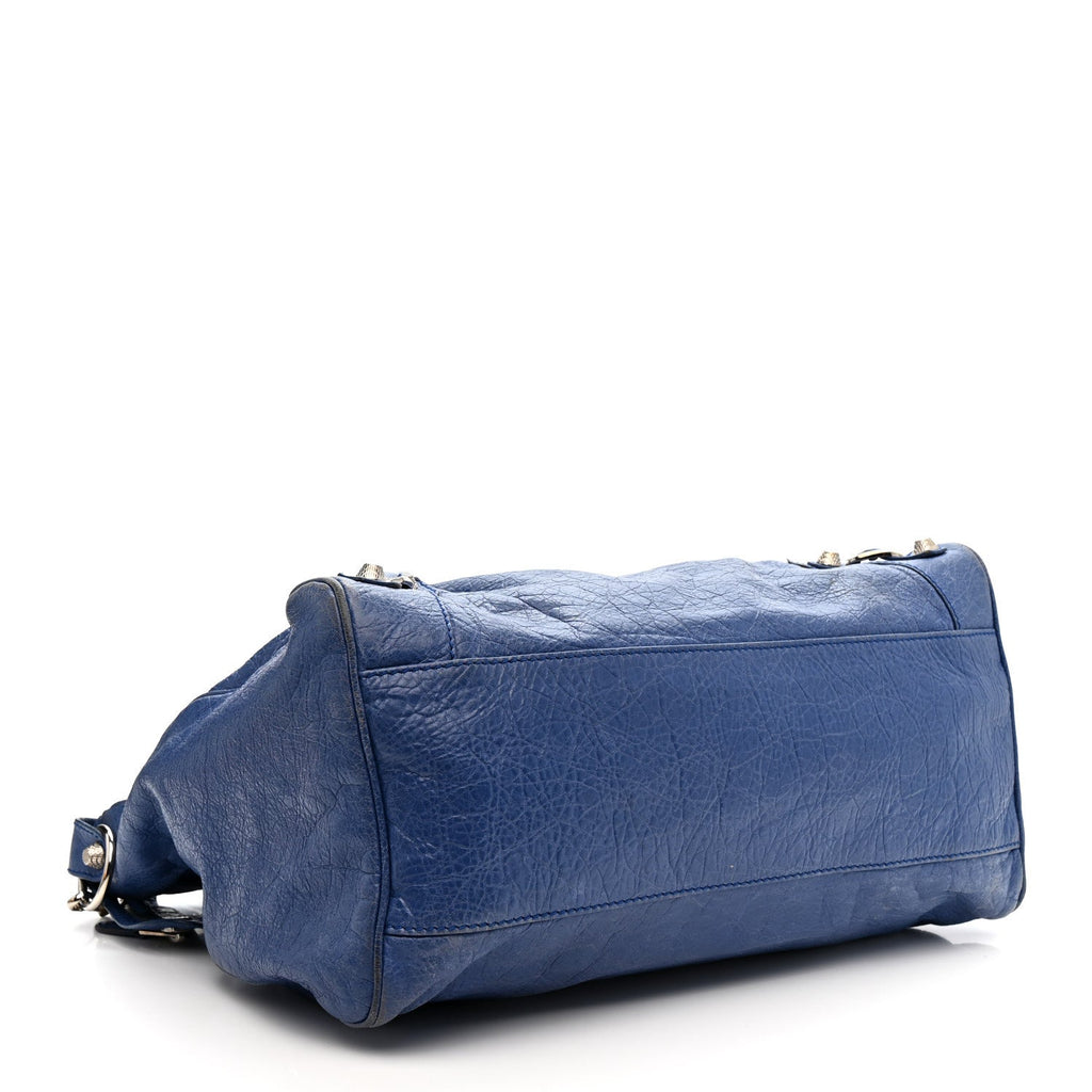 Agneau Giant 12 Silver Hardware Velo Bleu Glacier