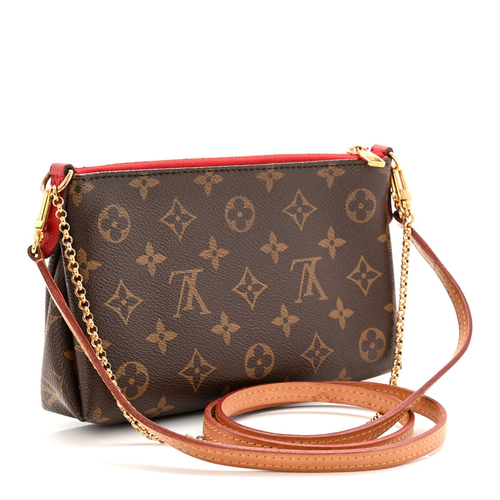Monogram Pallas Clutch Cherry
