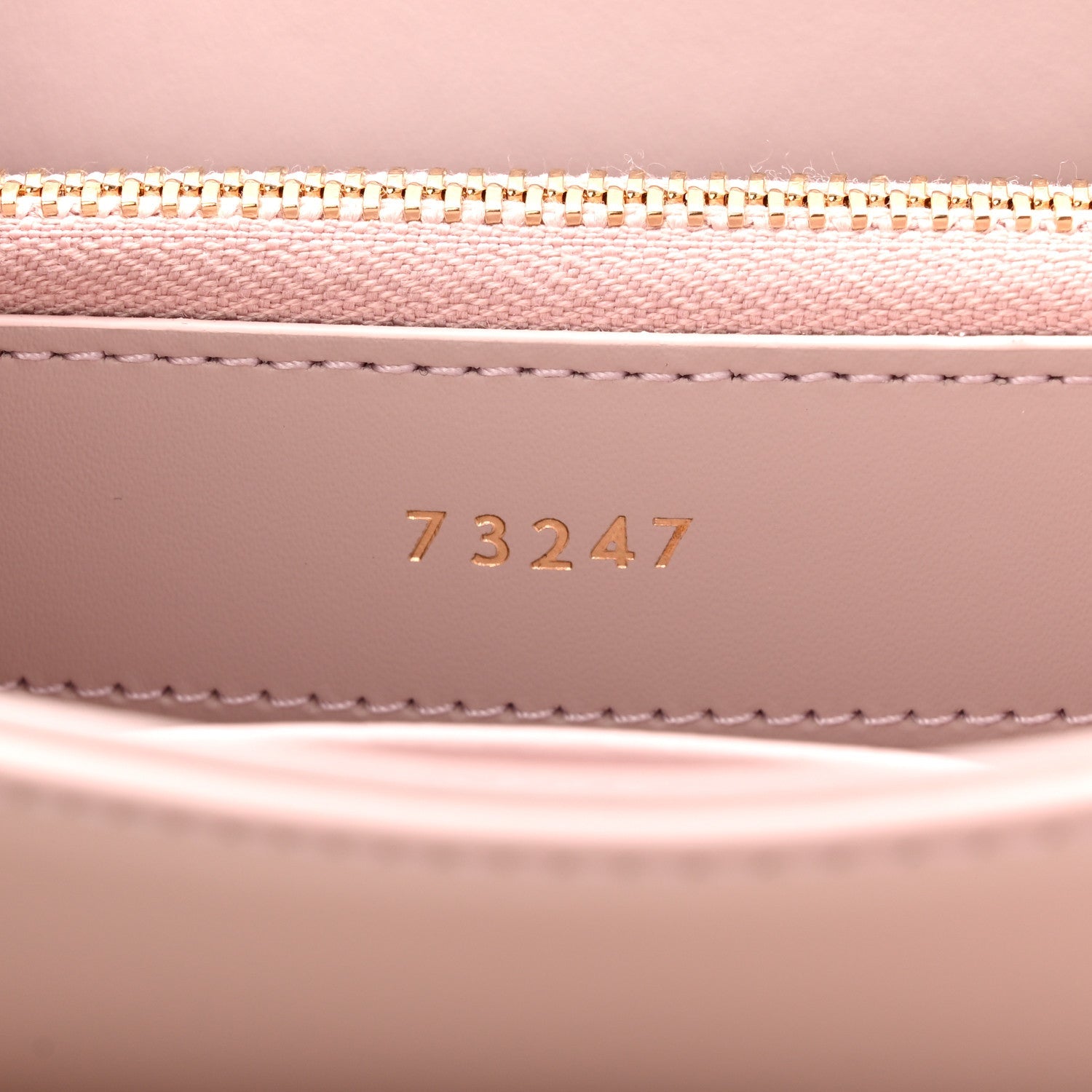 Satinated Calfskin Mini 16 Top Handle Bag Bleached Pink