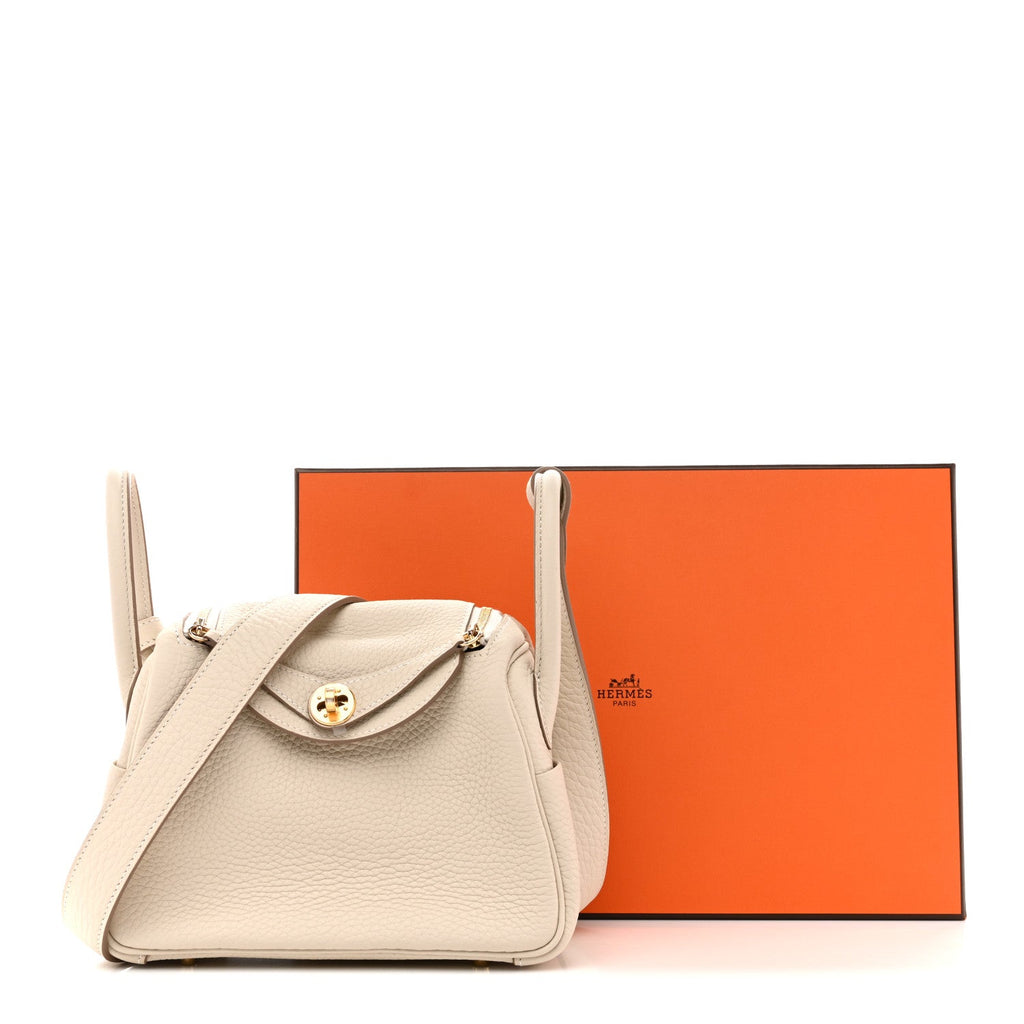 Taurillon Clemence Mini Lindy 20 Craie