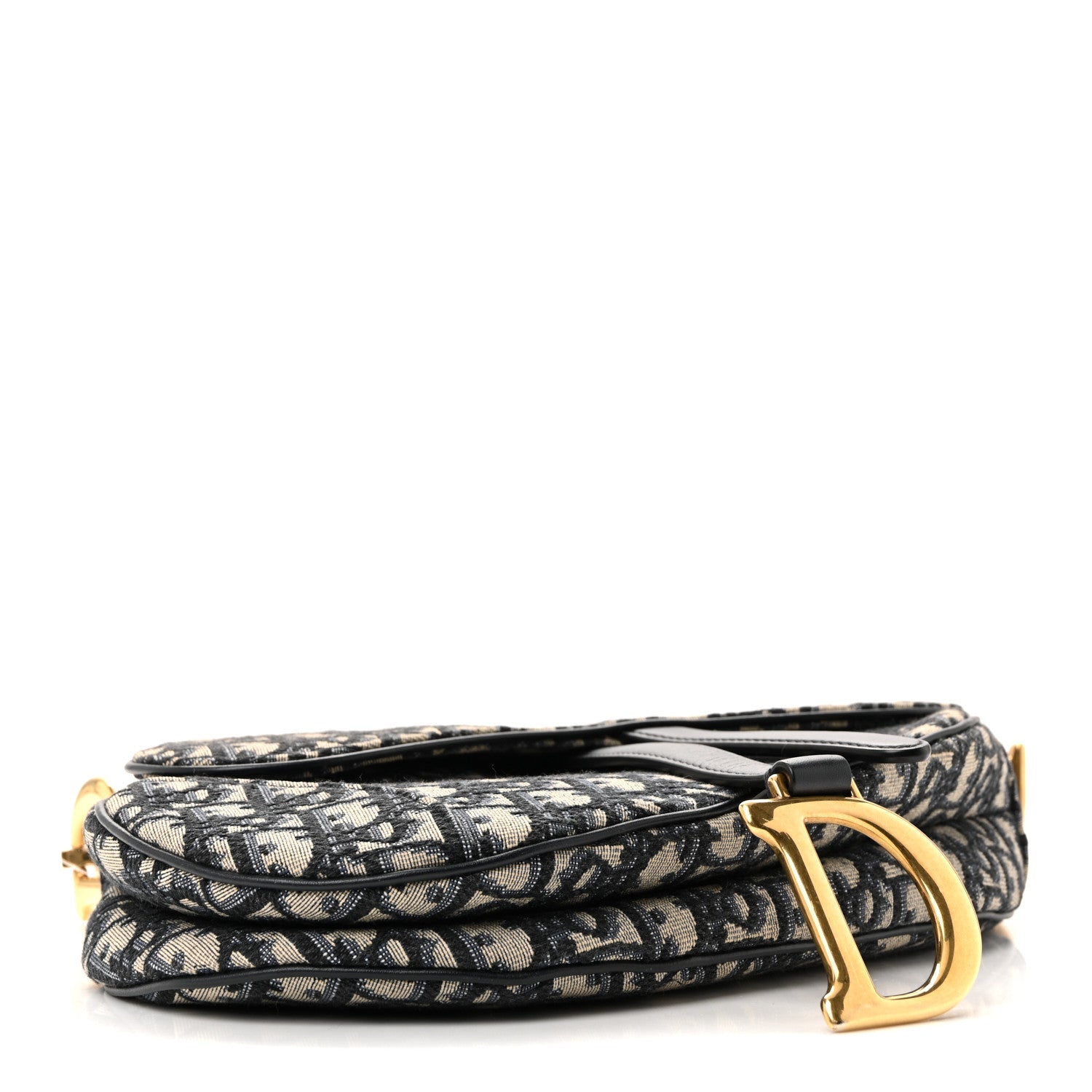 Oblique Saddle Bag Blue