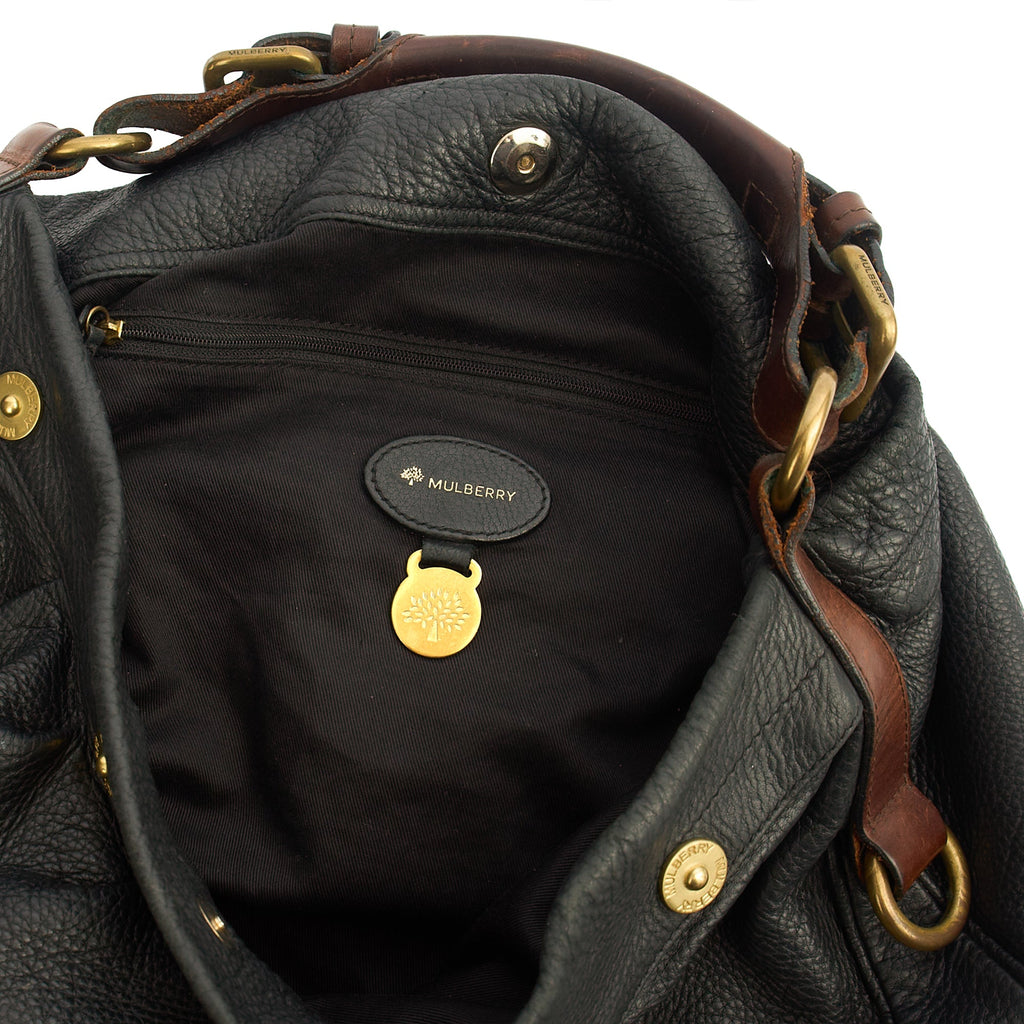 Mulberry Shoulder Bag Mitzy Tote in Black, invalid