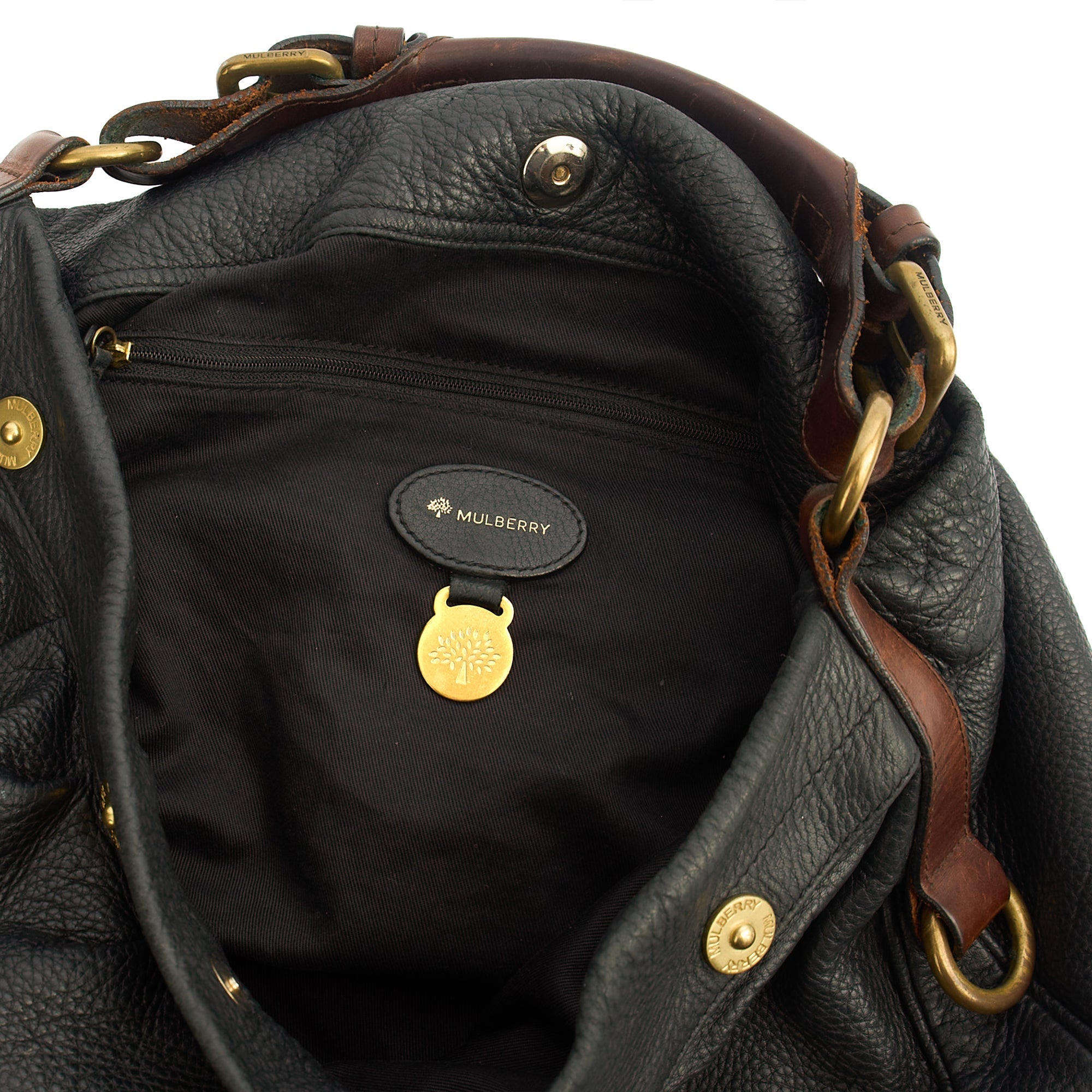 Mulberry Shoulder Bag Mitzy Tote in Black, invalid