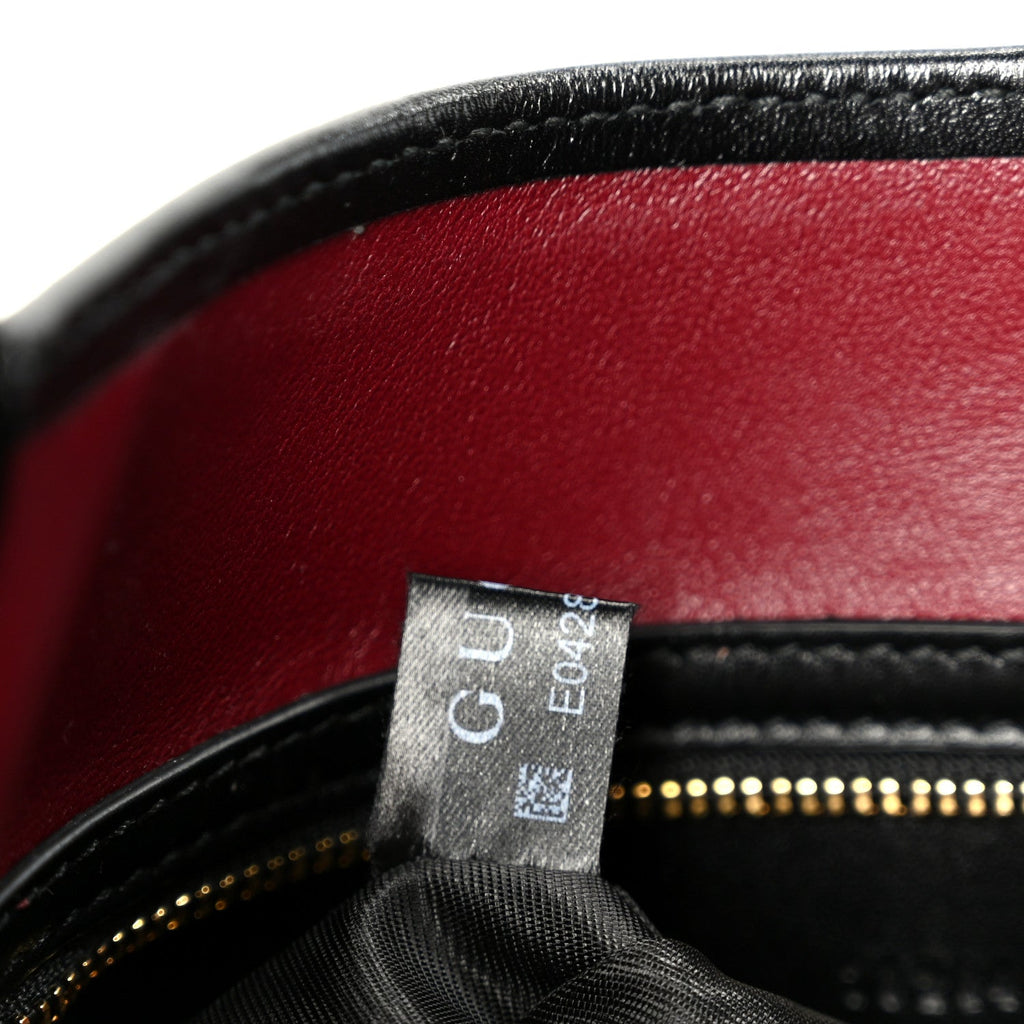 Boarded Dyana Lux Calfskin Medium Jackie 1961 Hobo Black