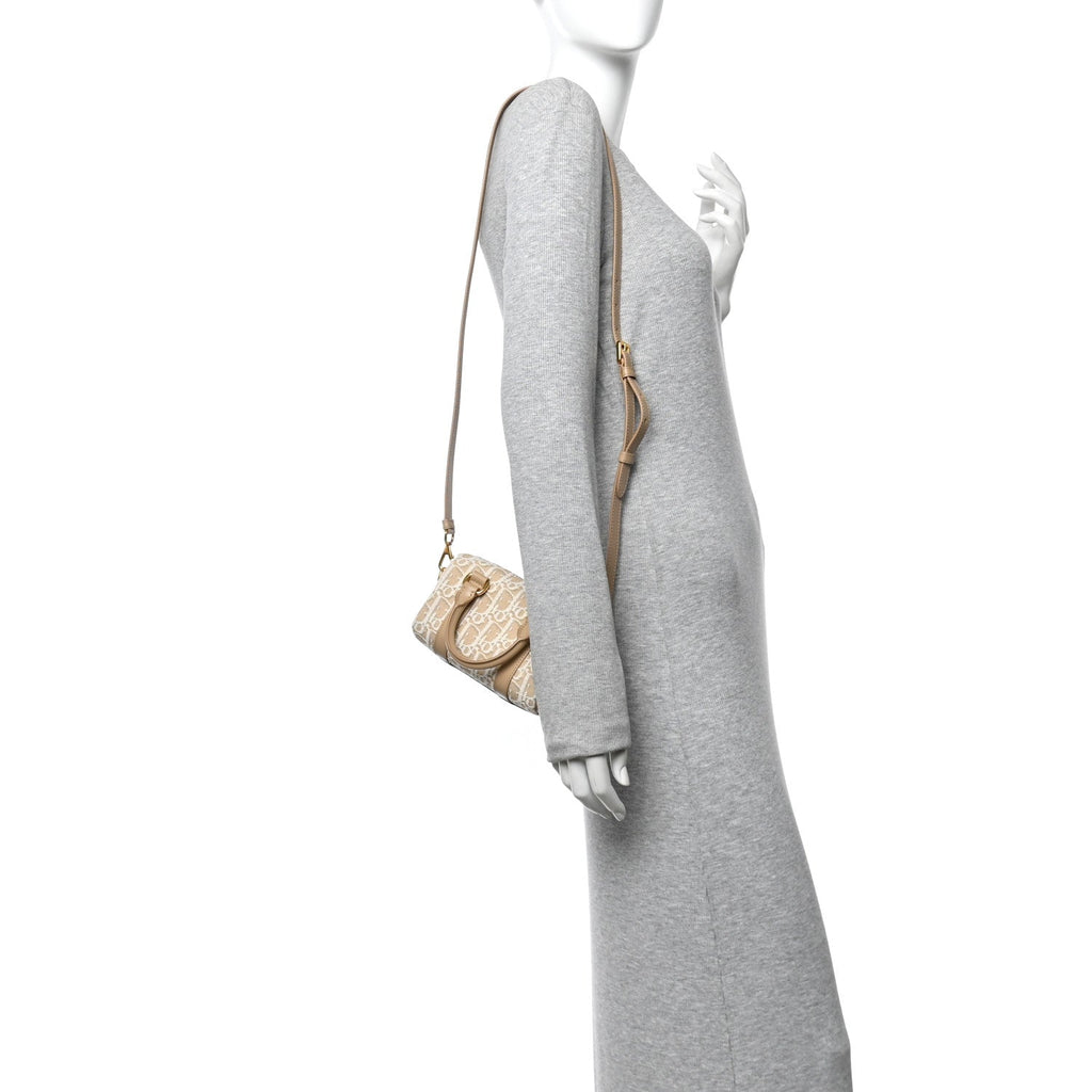 Oblique Chambray Groove 17 Bag Natural