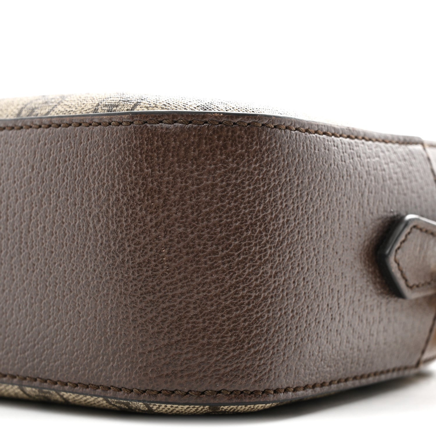 GG Supreme Monogram Web Neo Vintage Shoulder Bag Beige New Acero Crop