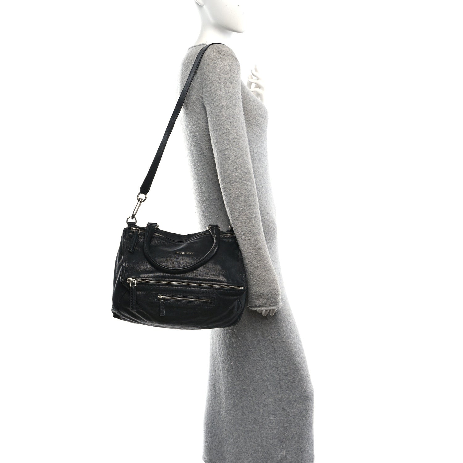 Sugar Goatskin Medium Pandora Black