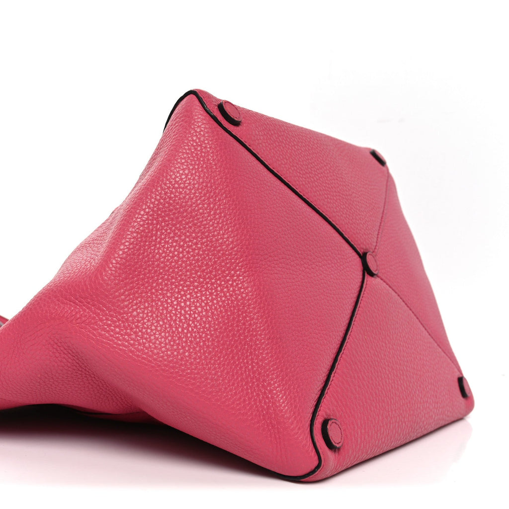 Vitello Daino Shopping Tote Peonia