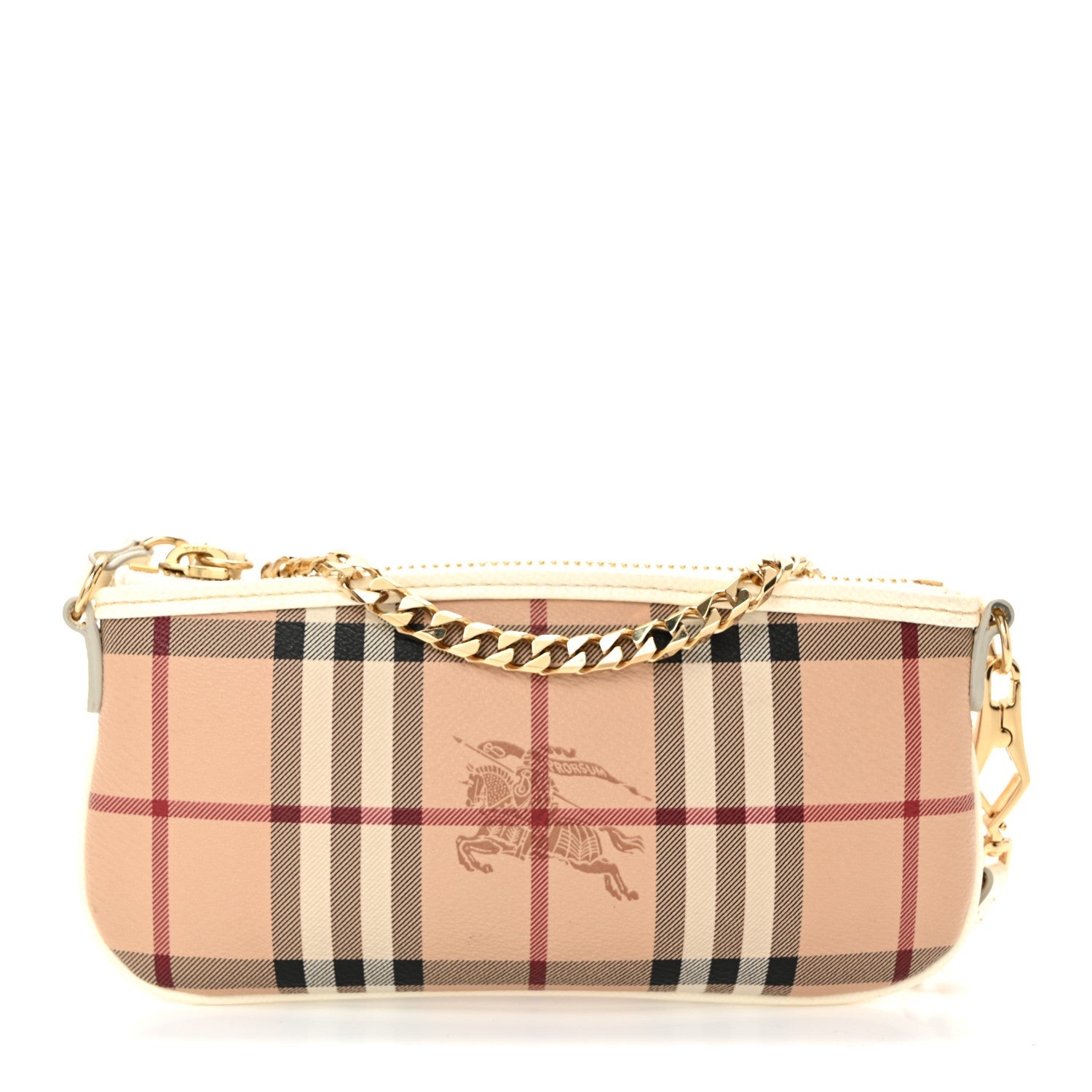 Haymarket Check Pochette White