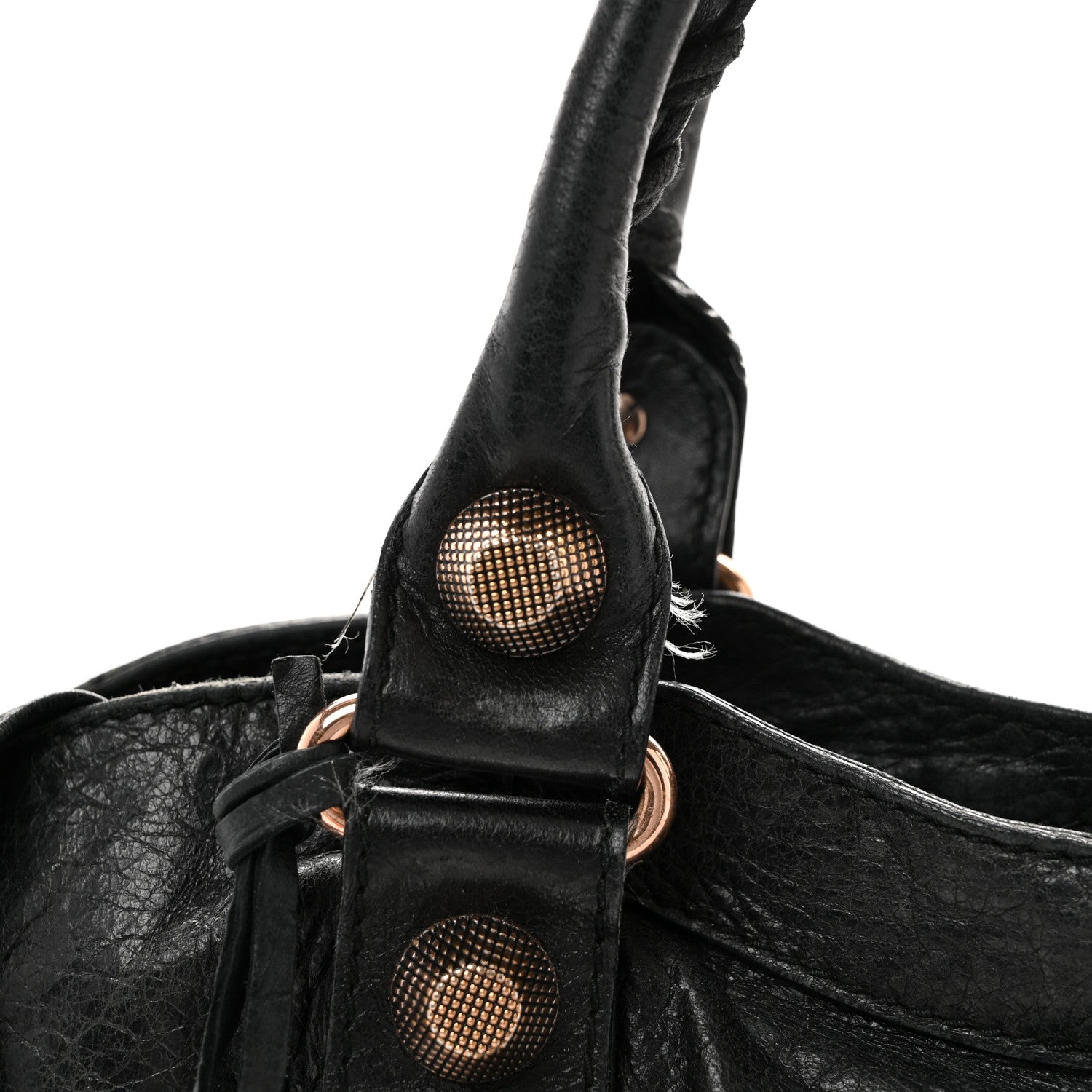 Agneau Giant 21 Rose Gold Hardware City Black