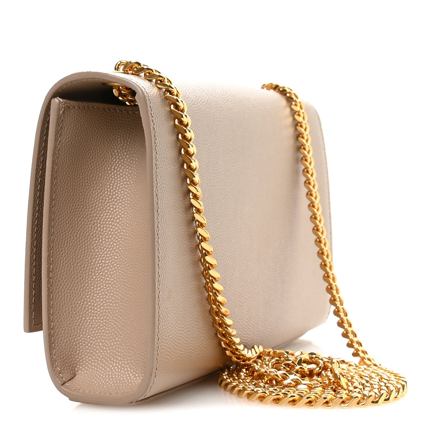 Grain De Poudre Small Monogram Kate Satchel Nude Powder