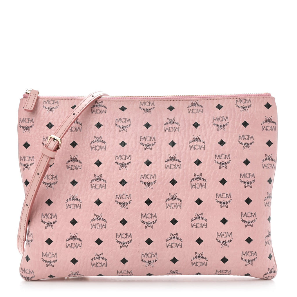 Visetos Medium Crossbody Pouch Soft Pink