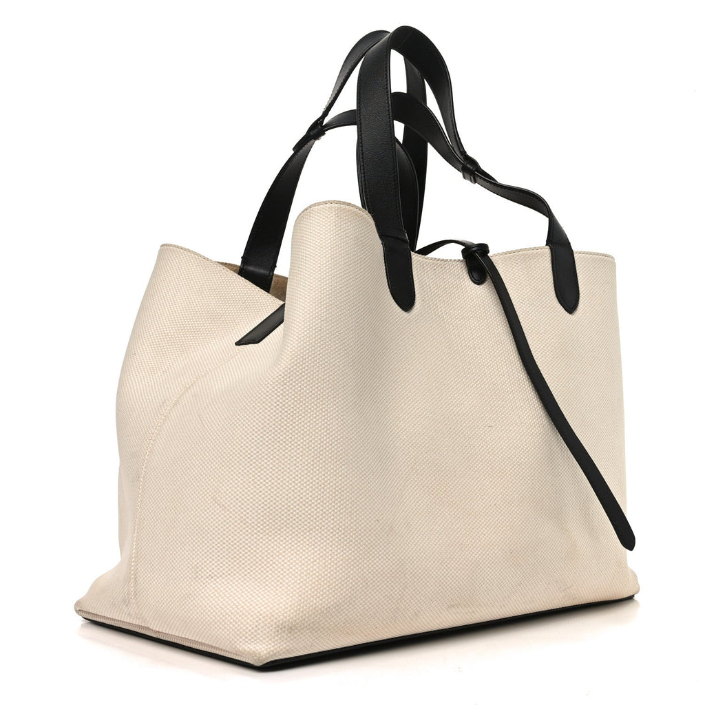 Canvas Large Eiffel Tower Toujours Beige Black