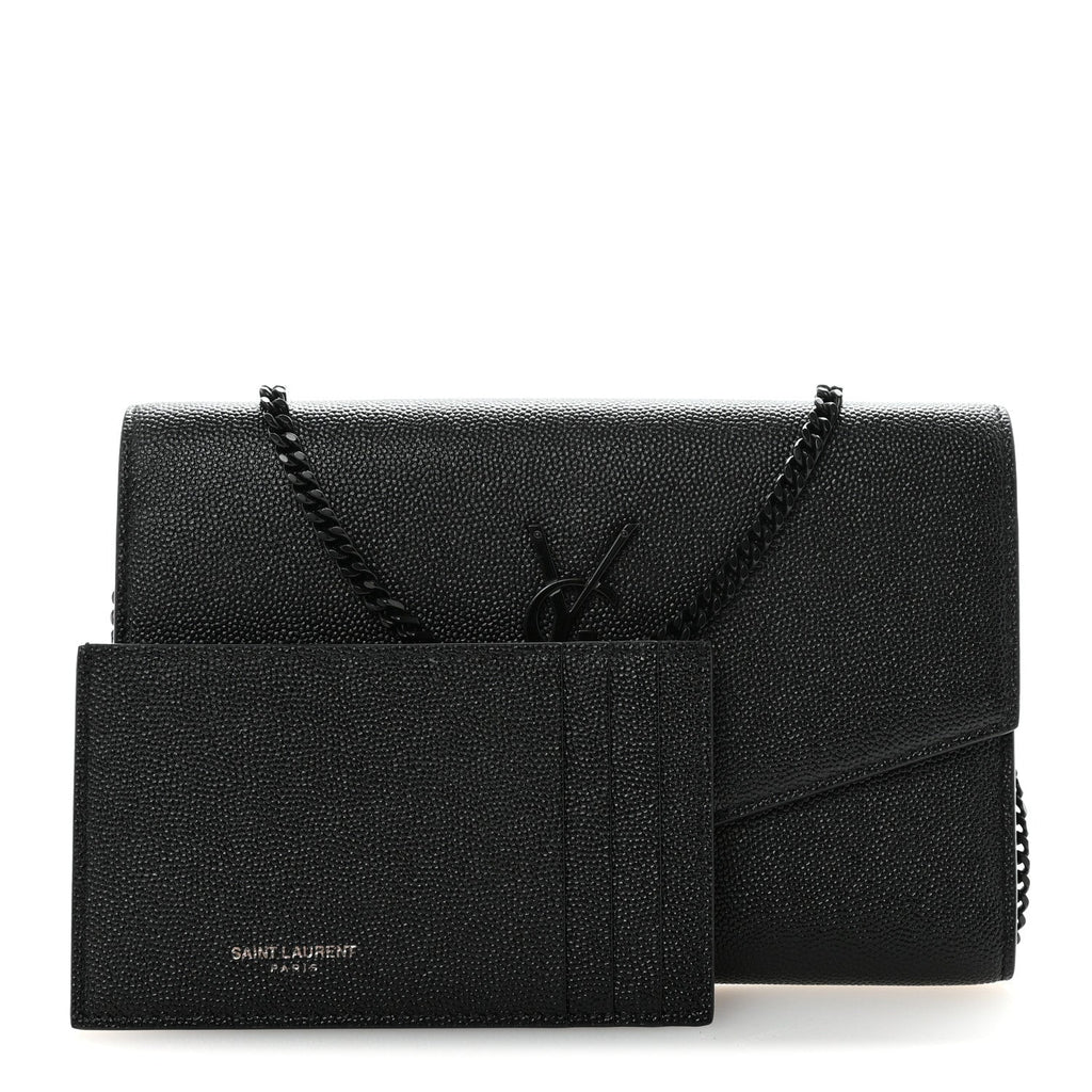 Grain de Poudre Uptown Chain Wallet Black