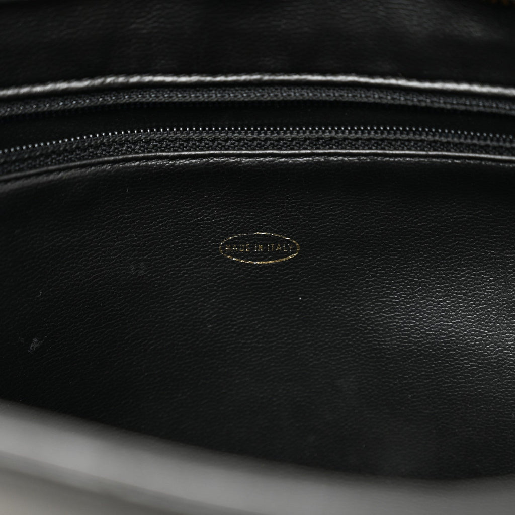 Lambskin Triple CC Shoulder Bag Black