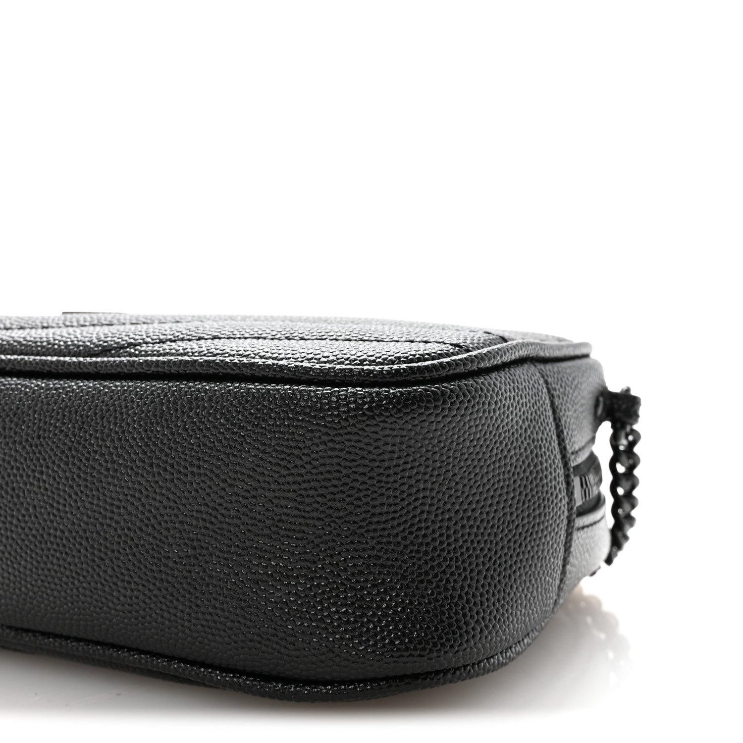 Grain De Poudre Matelasse Monochrome Monogram Mini Lou Camera Bag Black