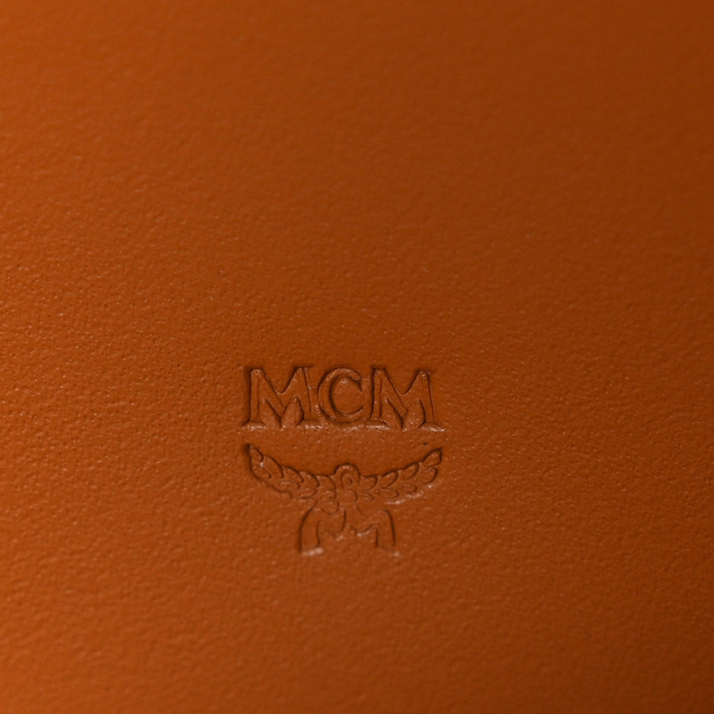 Visetos Large Zip Around Wallet Cognac