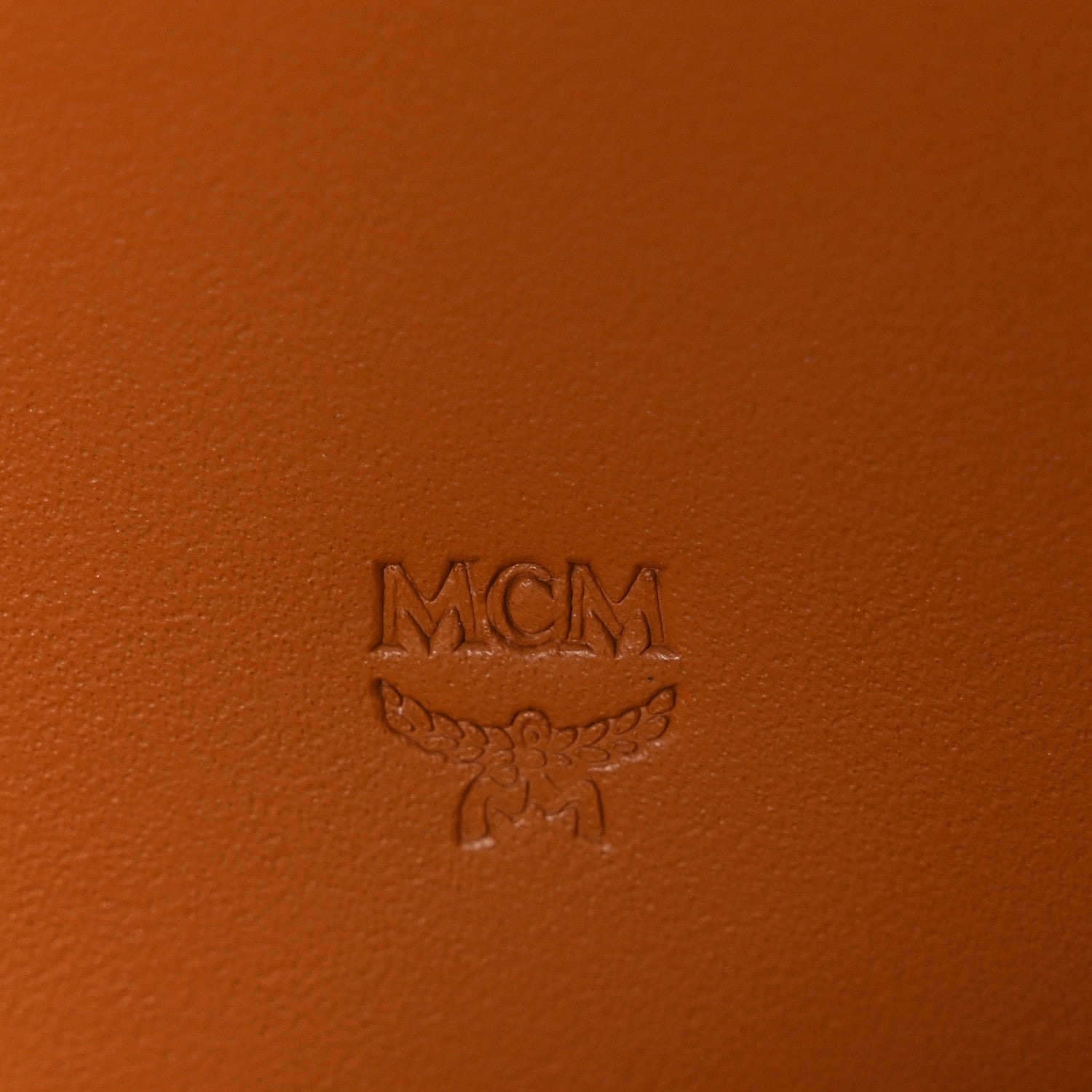 Visetos Large Zip Around Wallet Cognac
