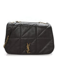 Lambskin Matelasse Monogram Large Jamie 4.3 Dark Sweet Chocolate