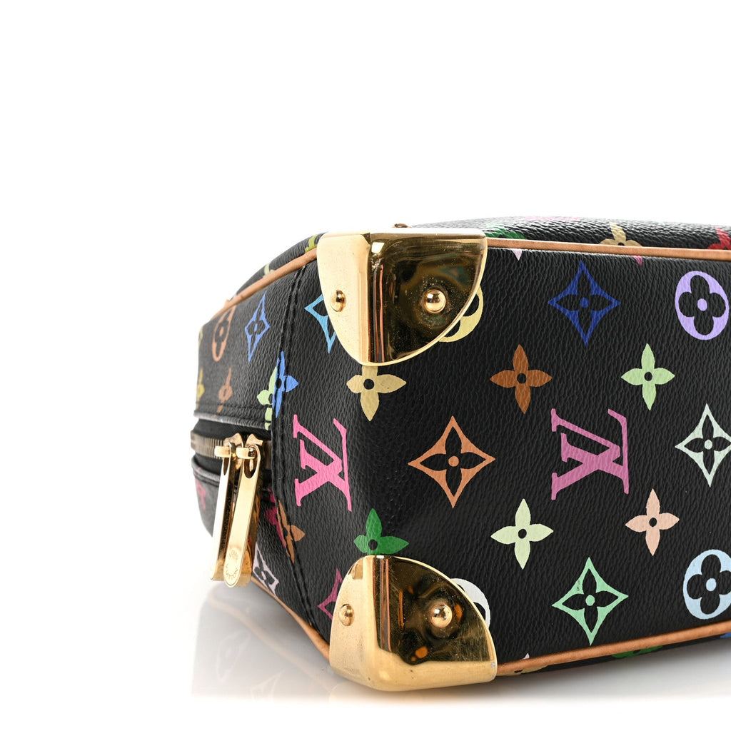 Monogram Multicolor Trouville Black