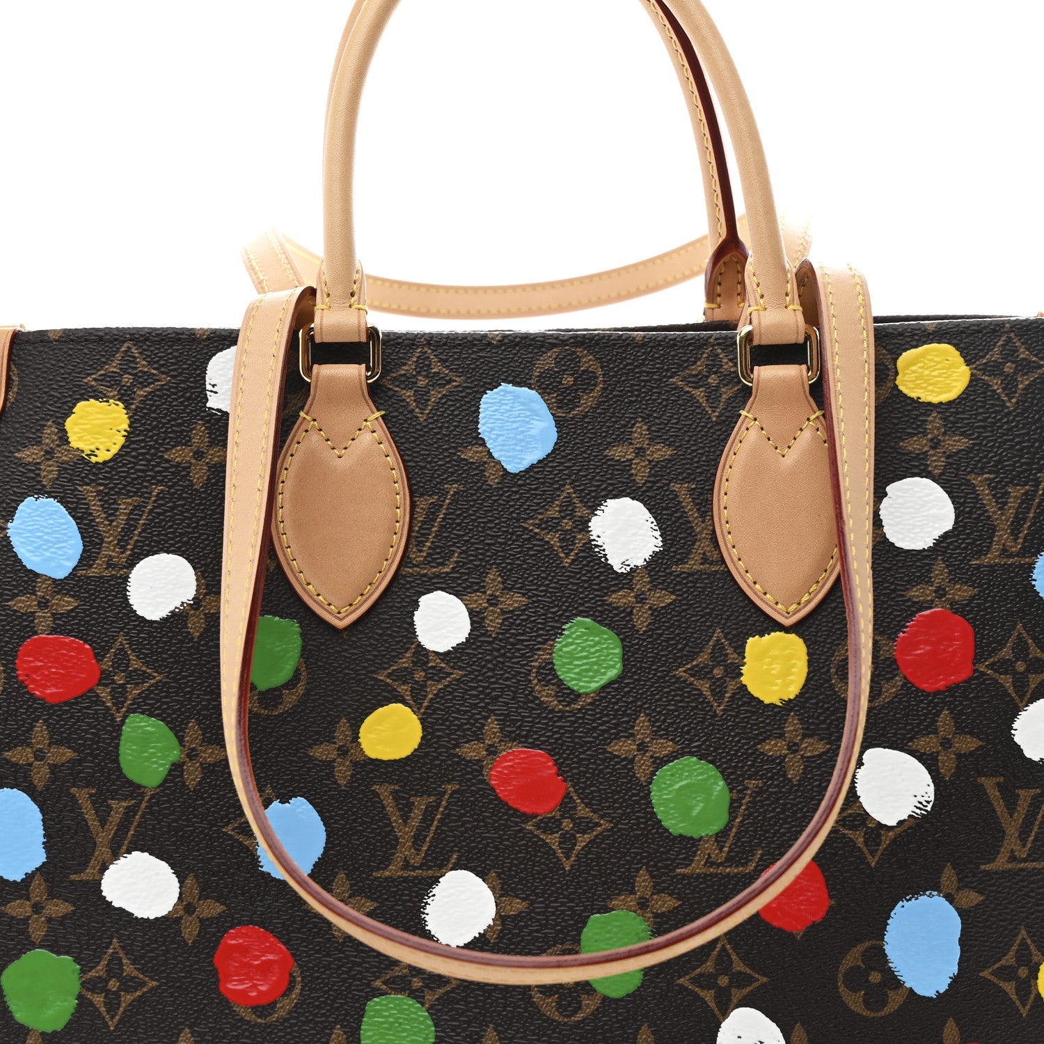 LV X YK Monogram Onthego MM Multicolor