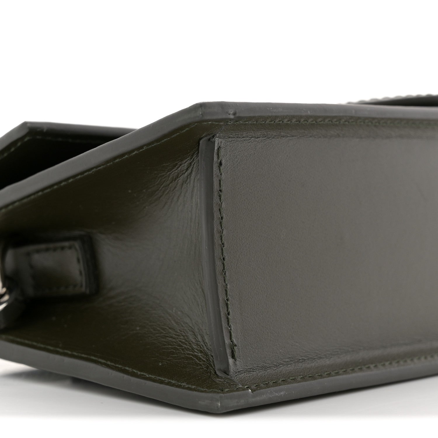 Smooth Calfskin Le Grand Bambino Dark Khaki