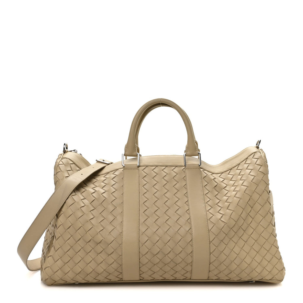 Nappa Intrecciato Large Duffel Porridge