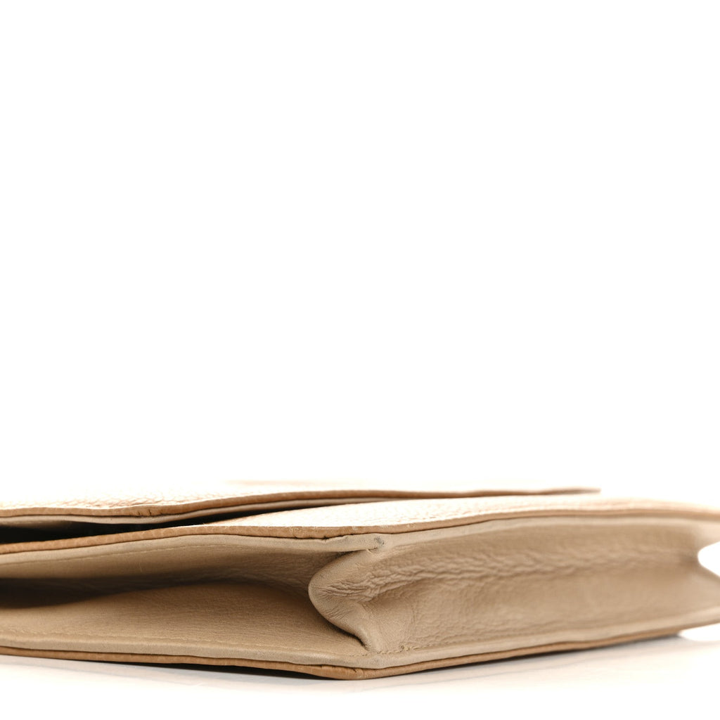 Caviar Timeless CC Wallet on Chain WOC Beige