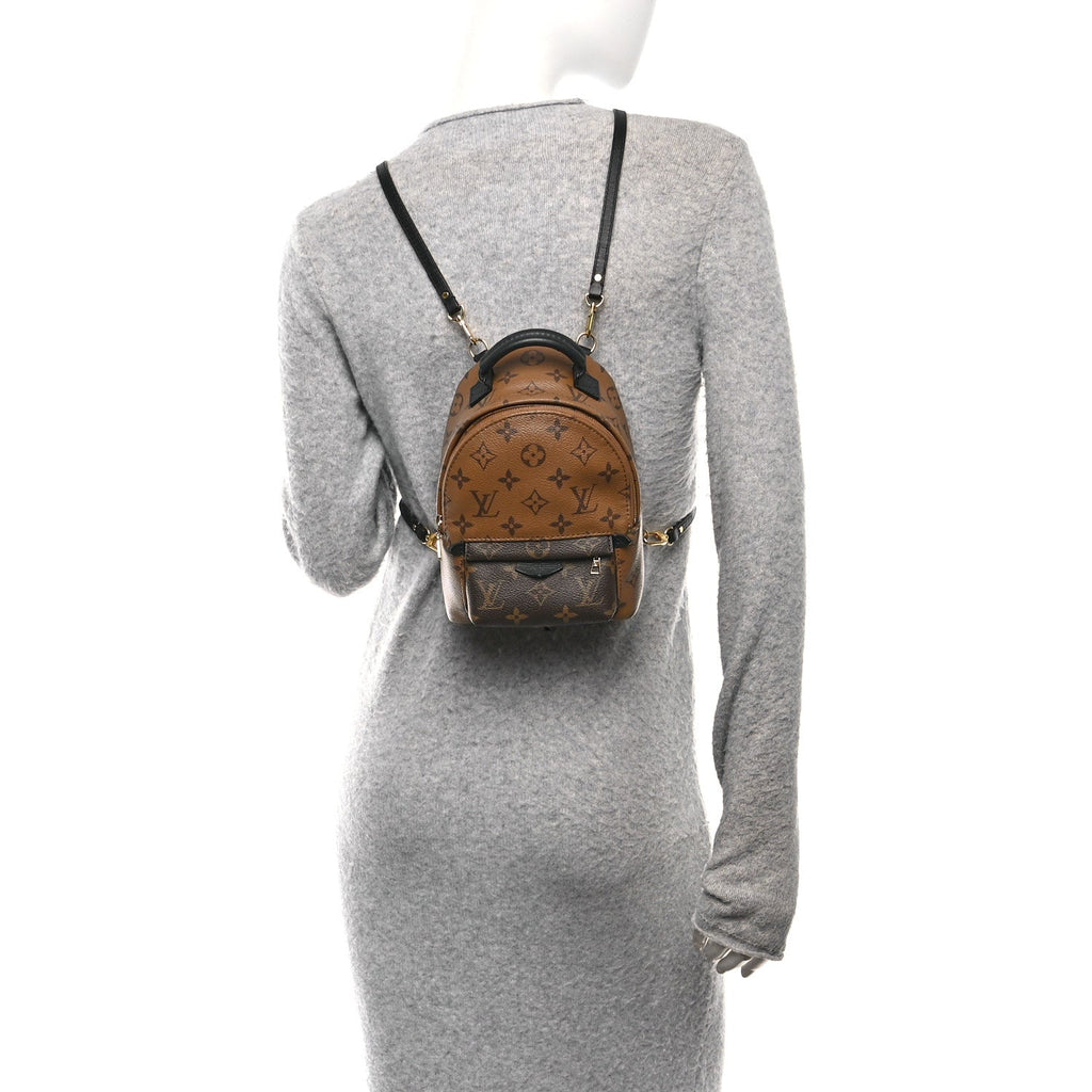 Reverse Monogram Palm Springs Backpack Mini
