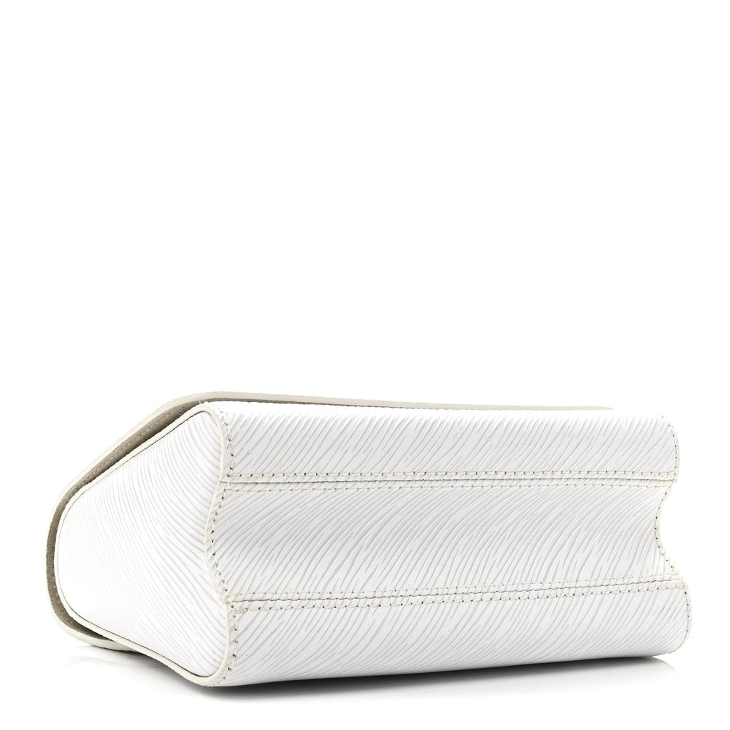 Epi Twist Shoulder Bag PM Matte White