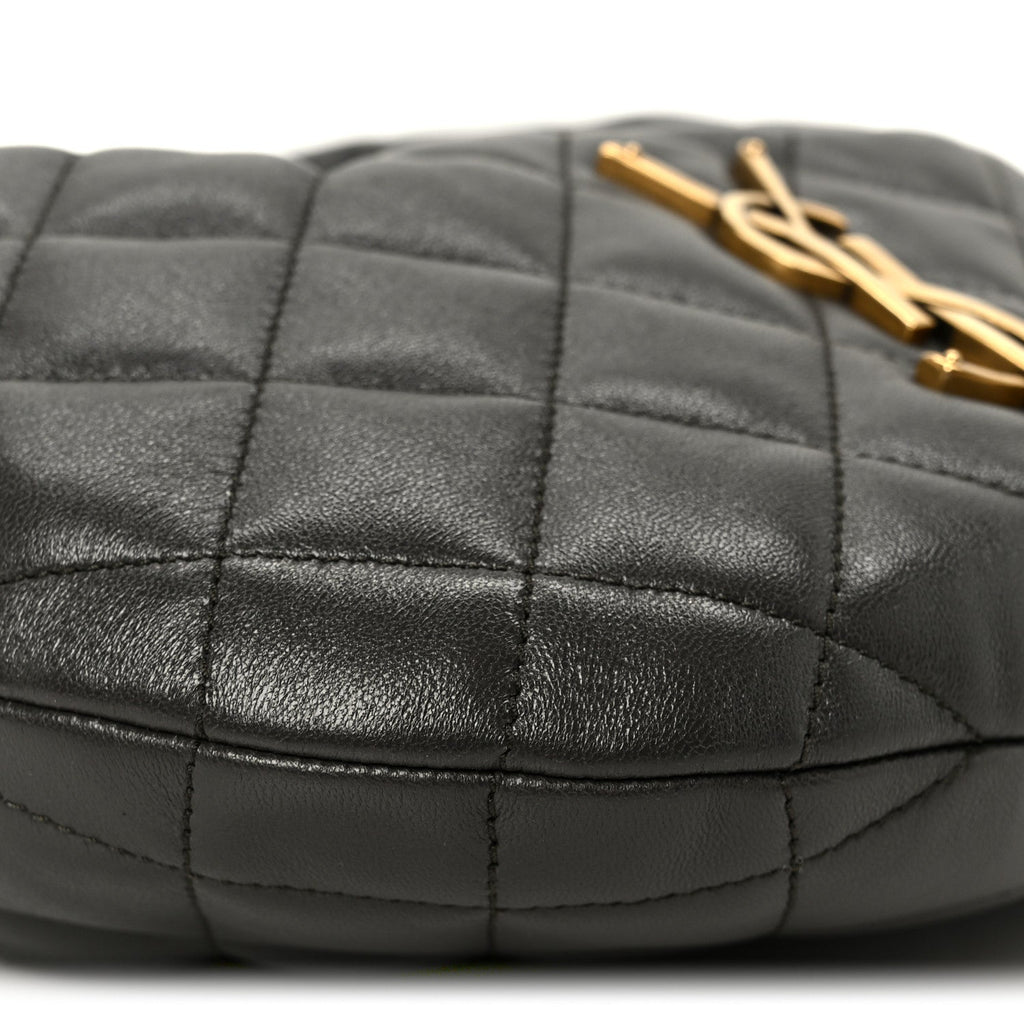 Lambskin Quilted Icarino Bag Urban Grey