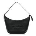 Calfskin Mary Kate Shoulder Bag Black