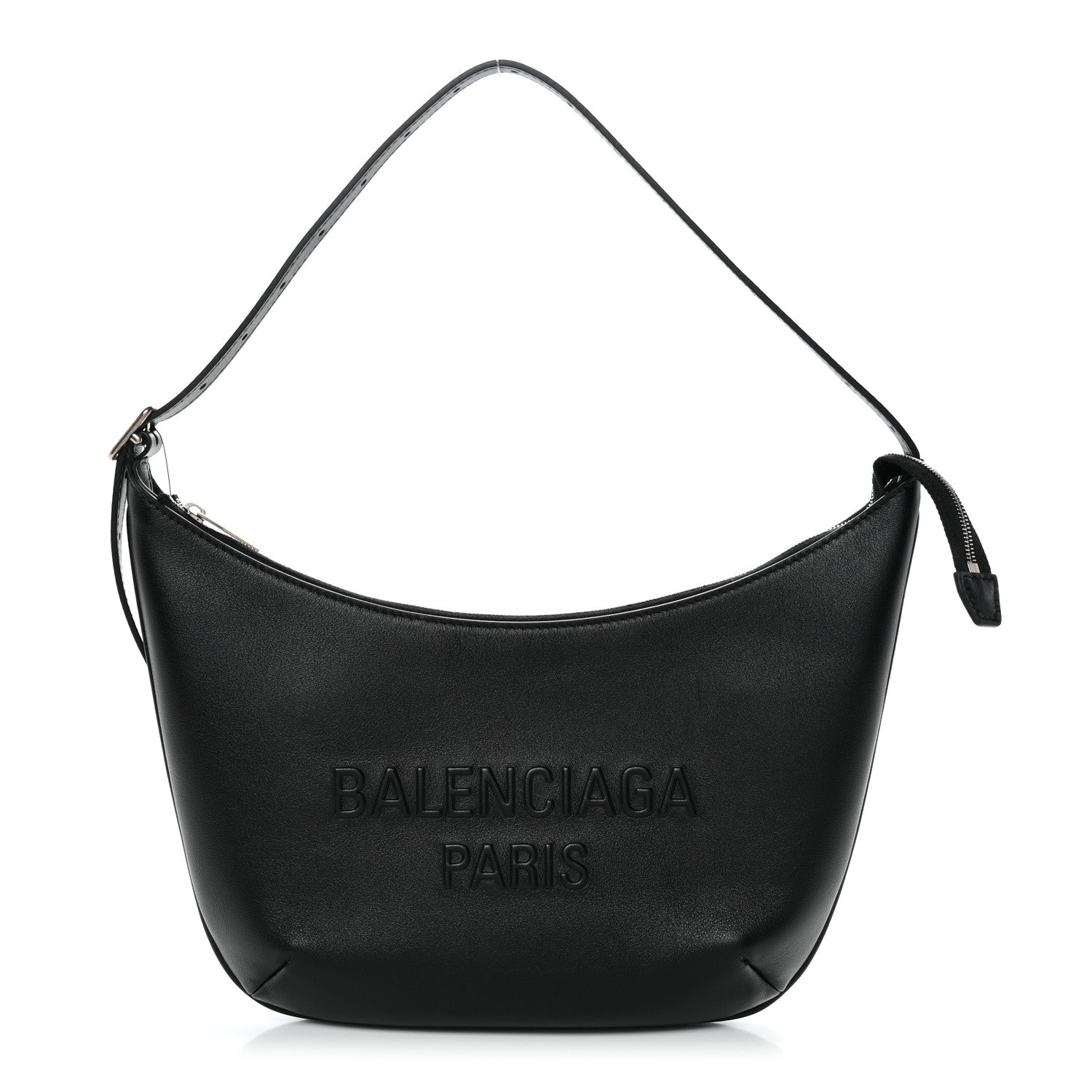 Calfskin Mary Kate Shoulder Bag Black