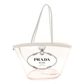 PVC Canapa Tote White