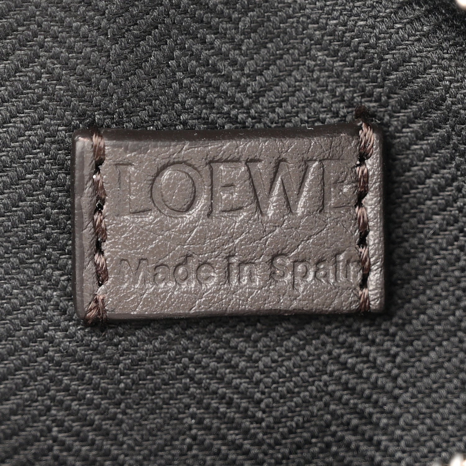 Calfskin Mini Puzzle Bumbag Dark Grey
