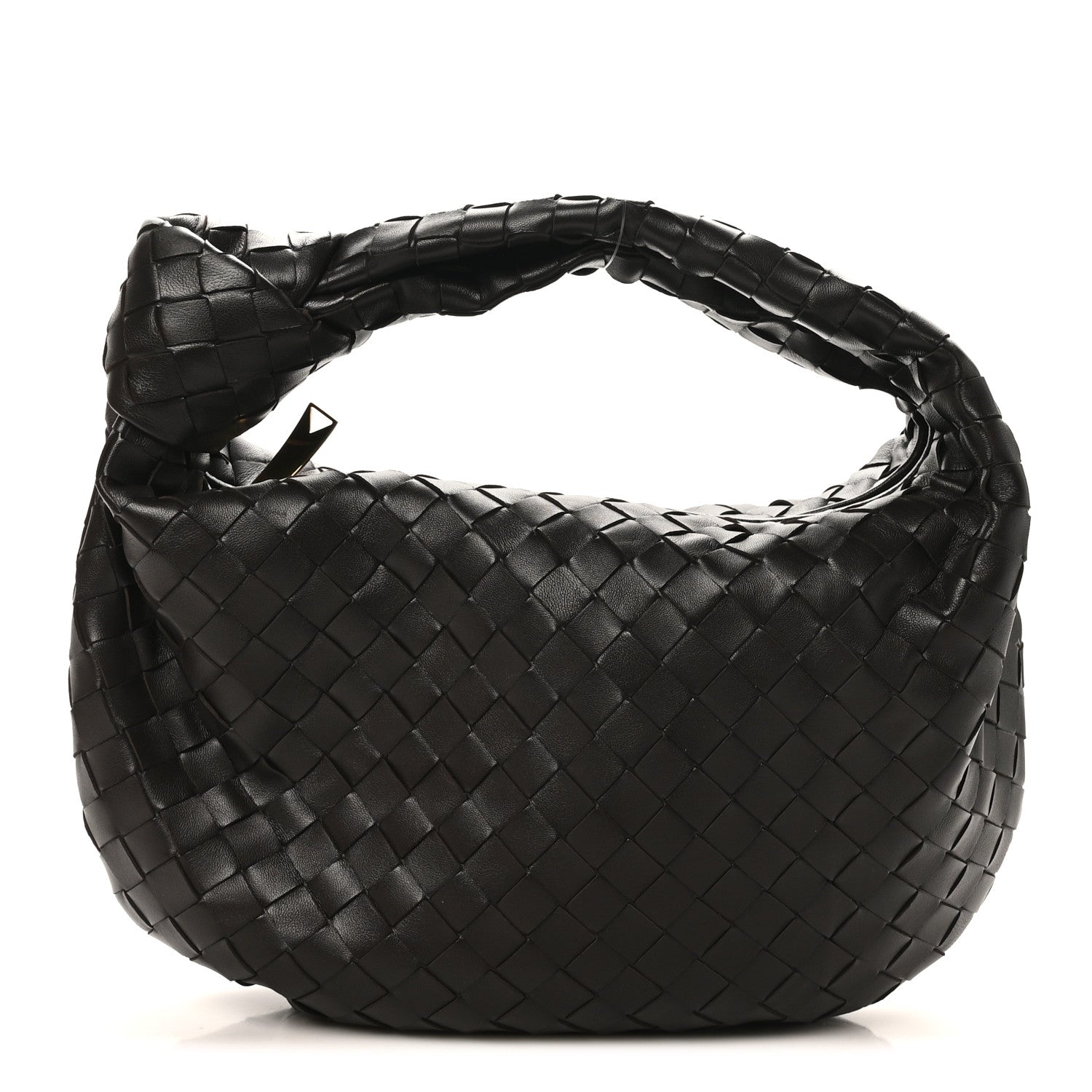 Nappa Intrecciato Teen Jodie Hobo Fondant