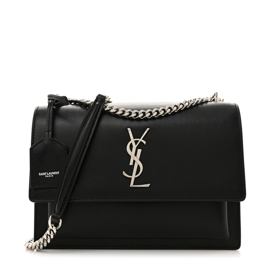 Calfskin Medium Monogram Sunset Black